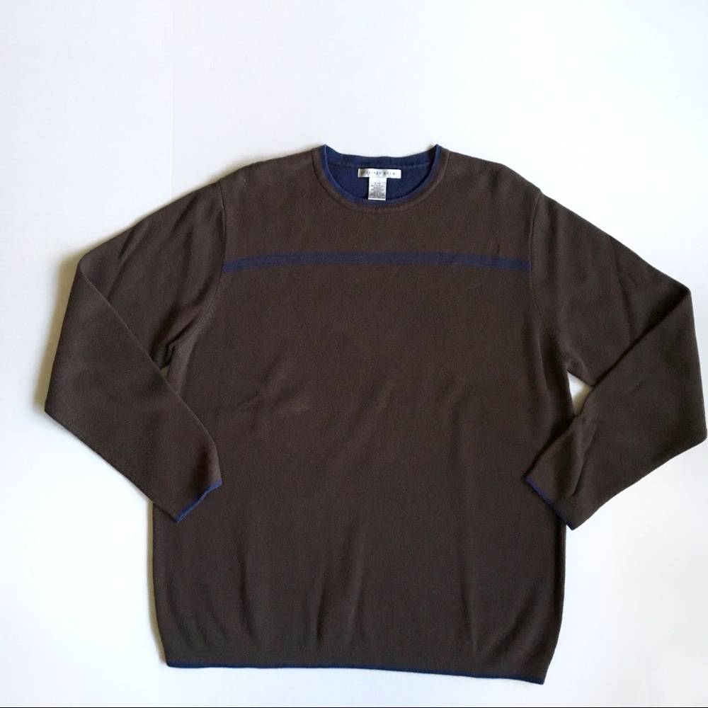 Men’s Geoffrey Beene Brown Sweater size L